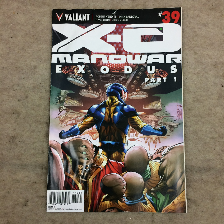 Manowar Exodus #39 Valiant Comic