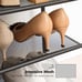 5-Tier Shoe Storage Unit, Shoe Organizer Shelf for 16-20 Pairs, Saving Space