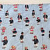 Twin Size Vintage POLO Ralph Lauren Bear All Over Print Comforter Blanket