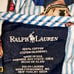 Twin Size Vintage POLO Ralph Lauren Bear All Over Print Comforter Blanket