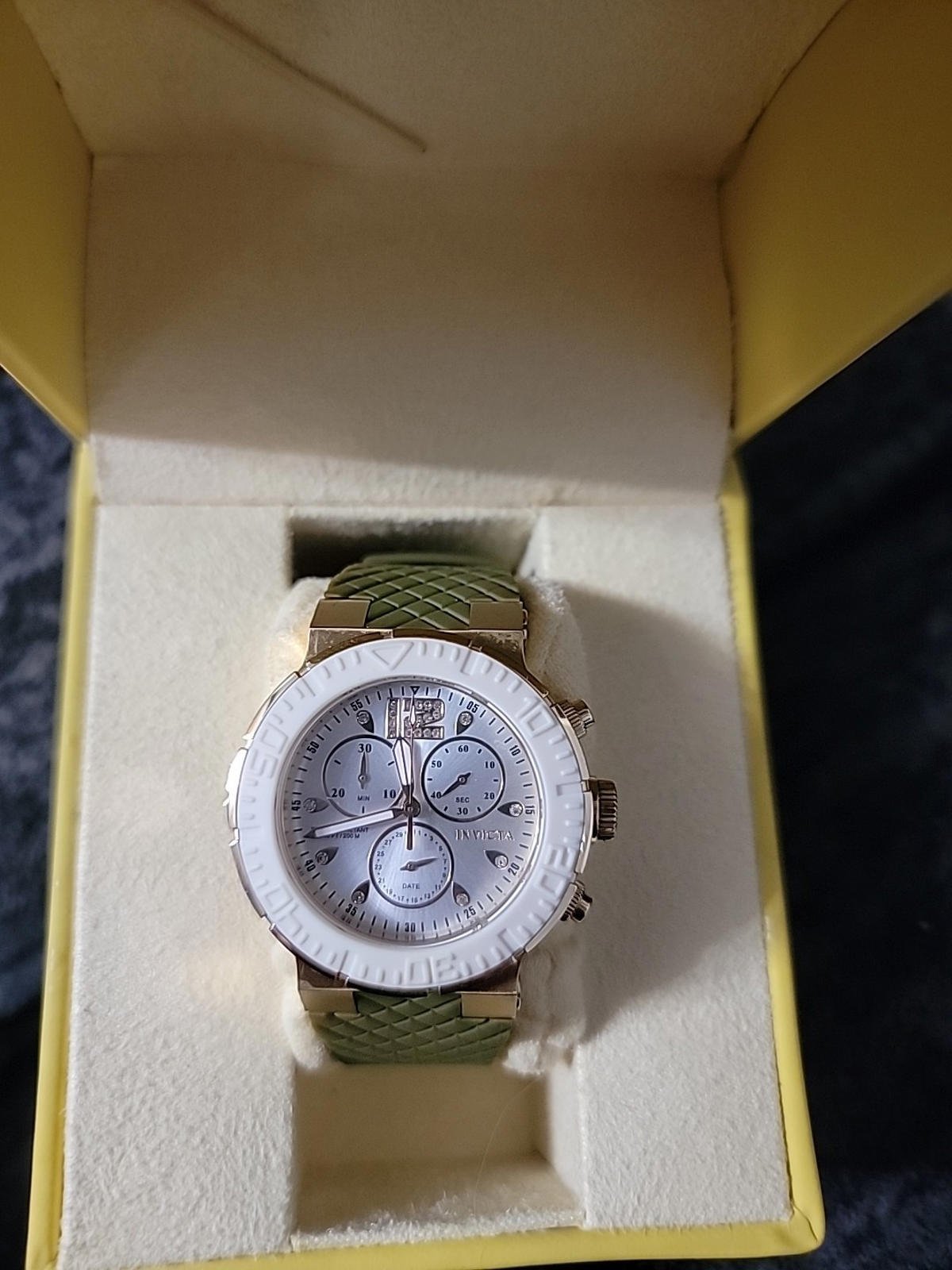 INVICTA Quartz Ladies Watch 90281 Silver Silver [NEW] Green