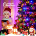 33ft 100 LED Battery Christmas Lights Indoor Outdoor for Easter Home Tree Party