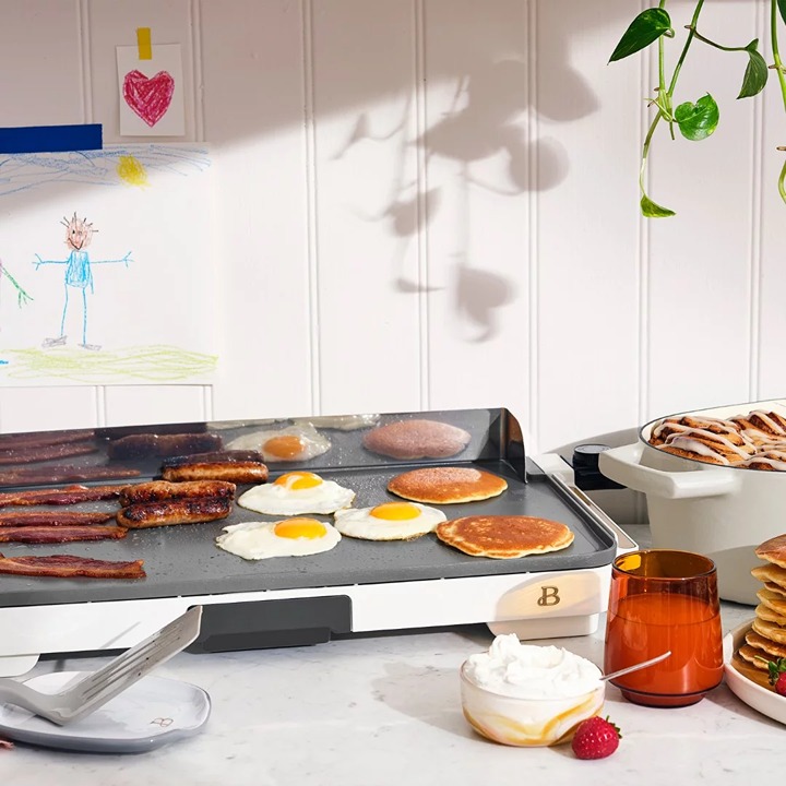 12 x 22 Extra Large Griddle-White