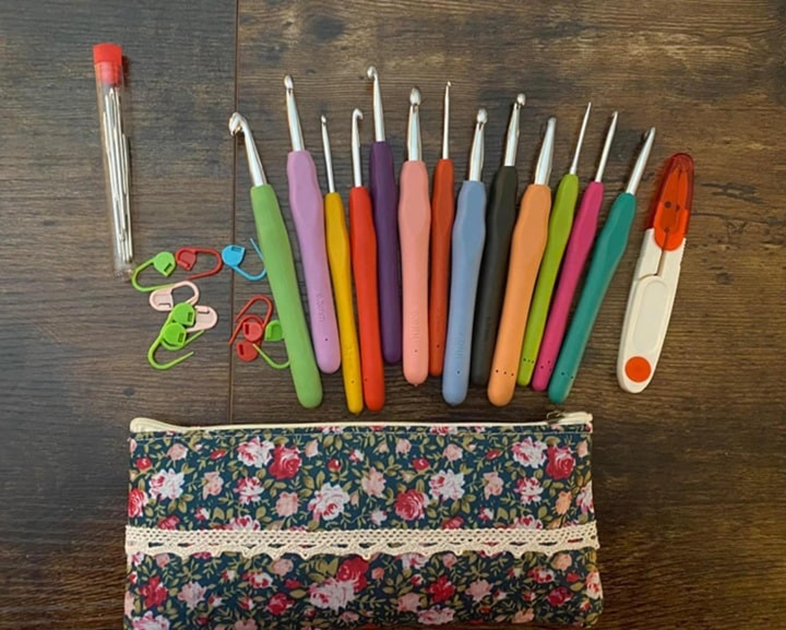14 Size Crochet Hooks - Ergonomic Crochet Hooks Sets