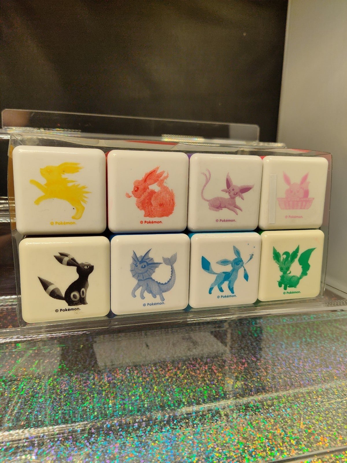 Eevee and friends Evolutions Collection Stamps set 8pcs Pokemon Center limited