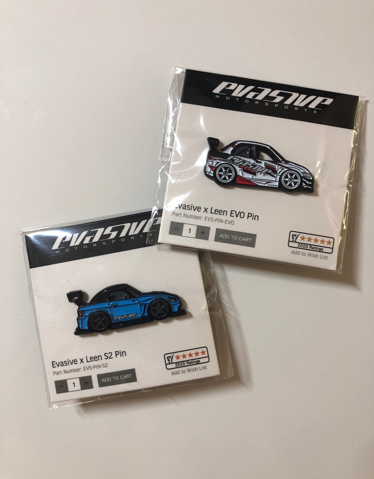 Evasive x Leen LE EVO & S2 PIN