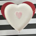 Heart bundle 4 ceramic heart plates