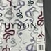 Greyson Golf Shirt Polo Serpentine Print Medium Arctic White Polyester MSRP 118