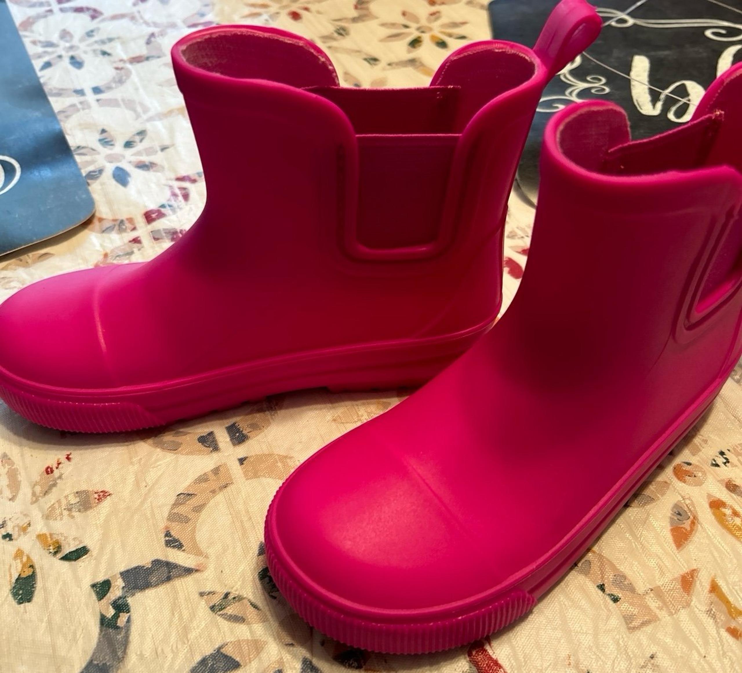 Pink Little Girl Gap Rain Boots