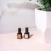 Sensationail Sensational Gel Polish Pink Orange Shimmer Glitter French Manicure