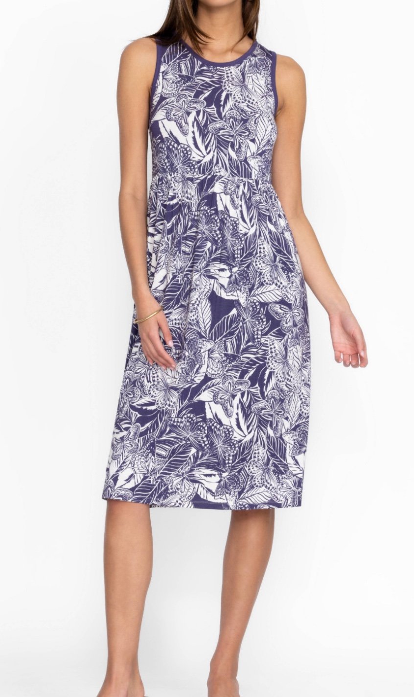 Johnny Was Carioca easy fit tank dress, large