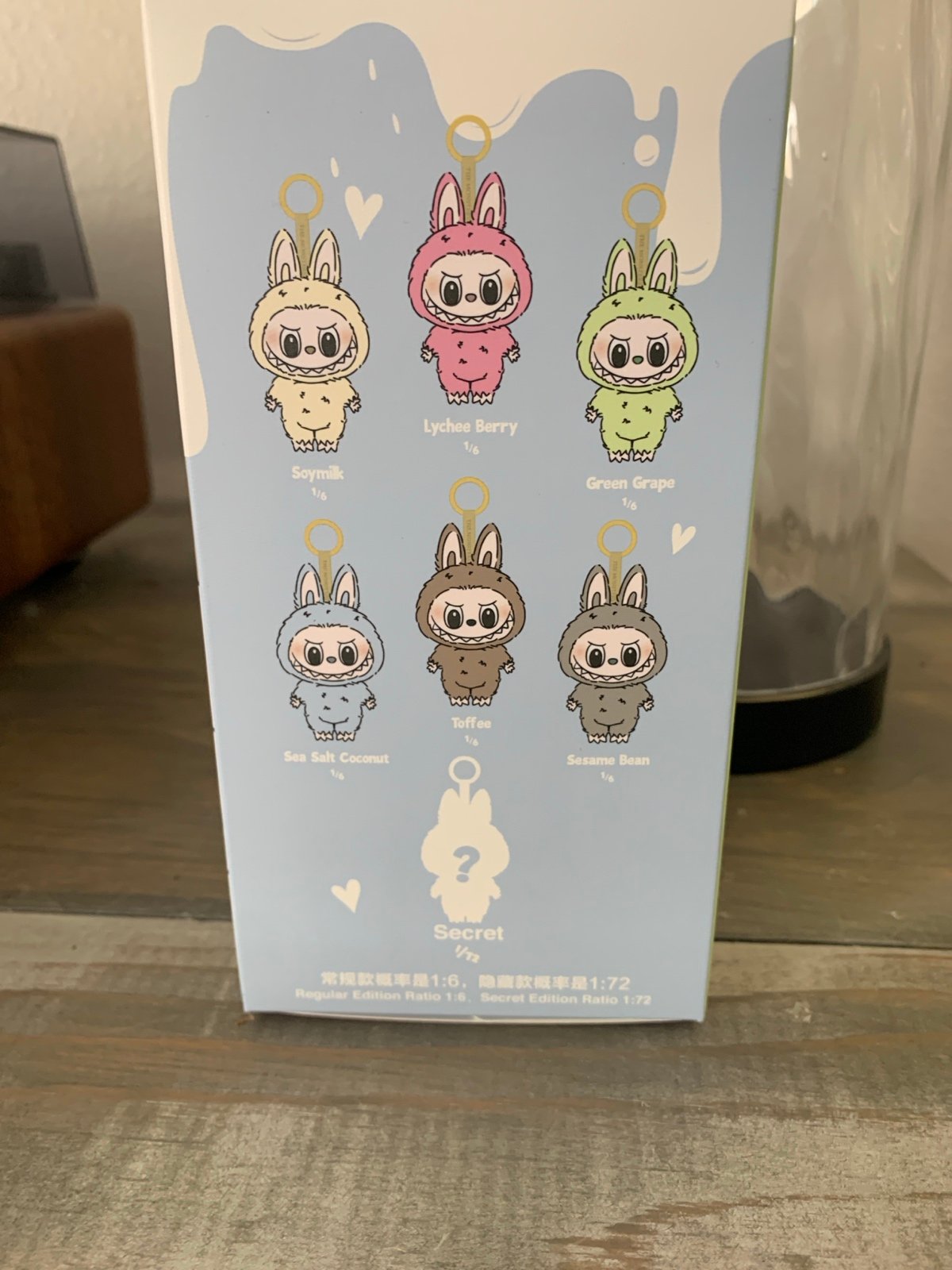 Sea salt coconut labubu Plush Figures