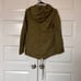 Lovetree OLIVE GREEN ARMY Jacket Size Small