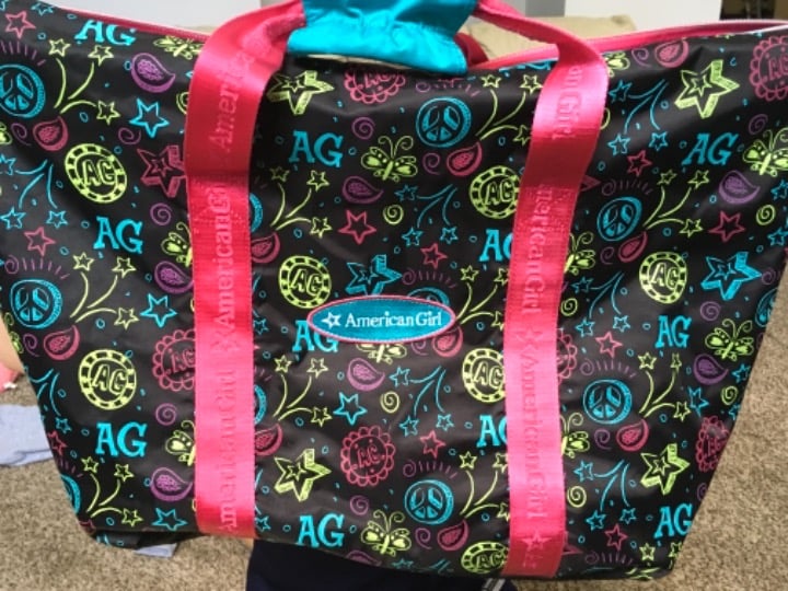 AMERICAN GIRL DOLL OVERNIGHT BAG