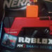 Nerf Roblox mm2 shark seeker gun and Prince author from series 8 figure
