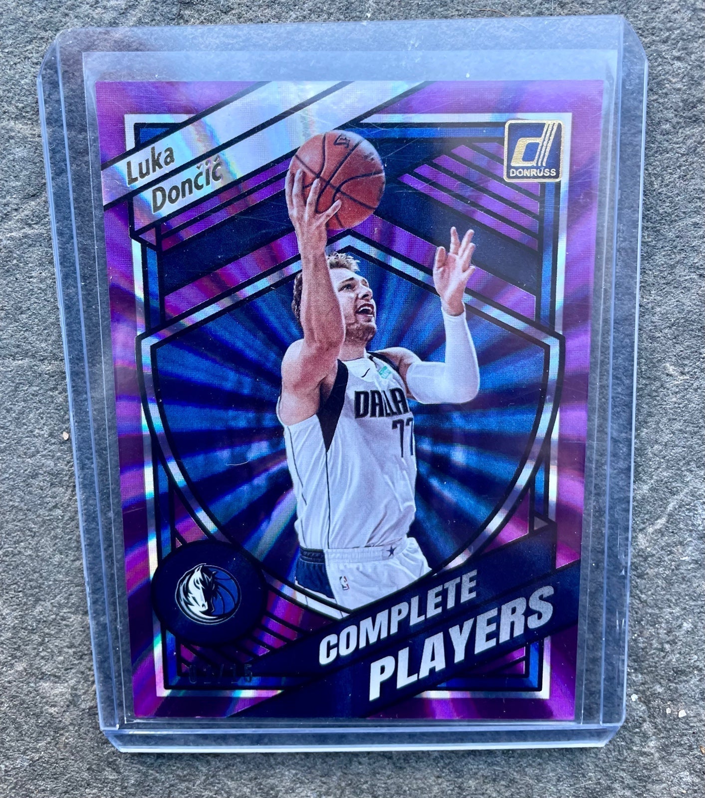 Luka Doncic 2/15 Purple Shock Complete Players
