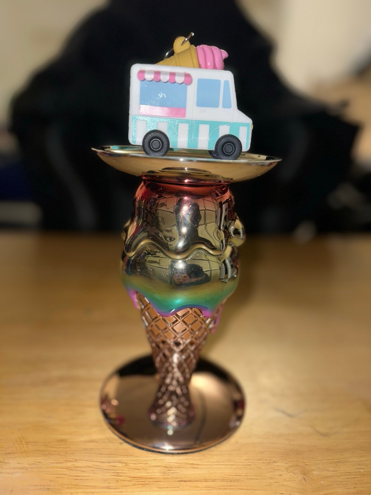 BBW Ice Cream Cone candle holder & Ice Cream Truck pocketbac