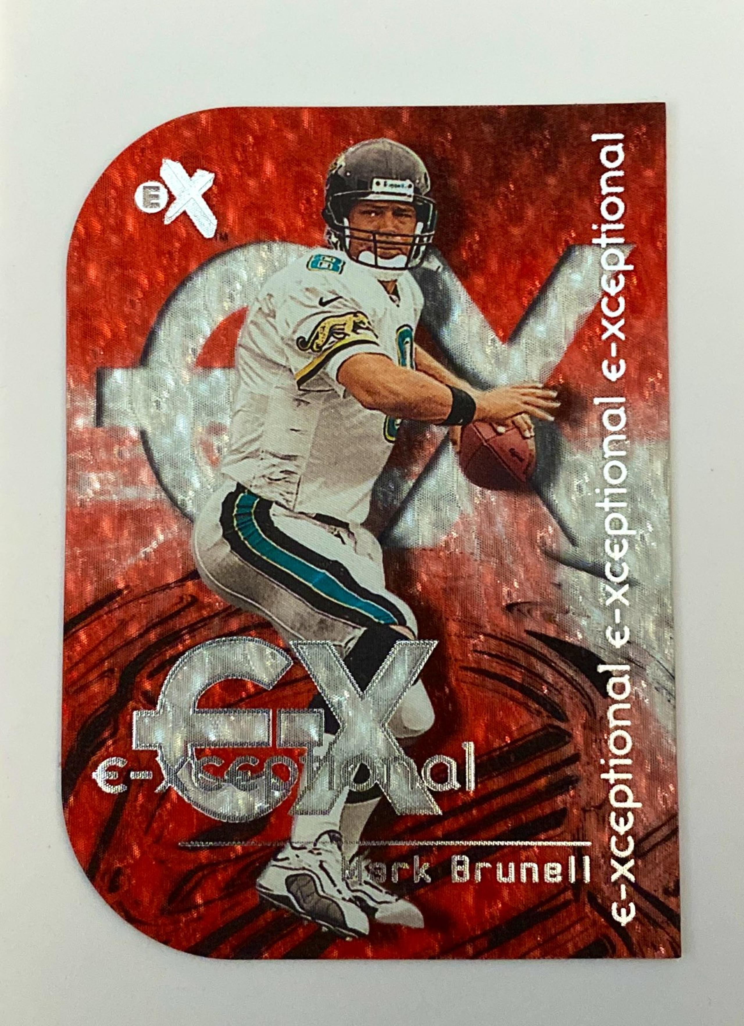 MARK BRUNELL 2000 Fleer EX Die Cut Inser