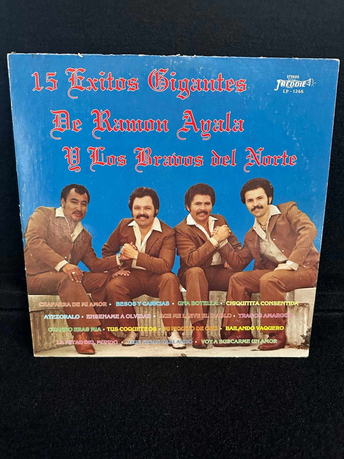 Vintage 15 Exitos De Ramon Ayala y Los Bravos Del Norte Vinyl Record