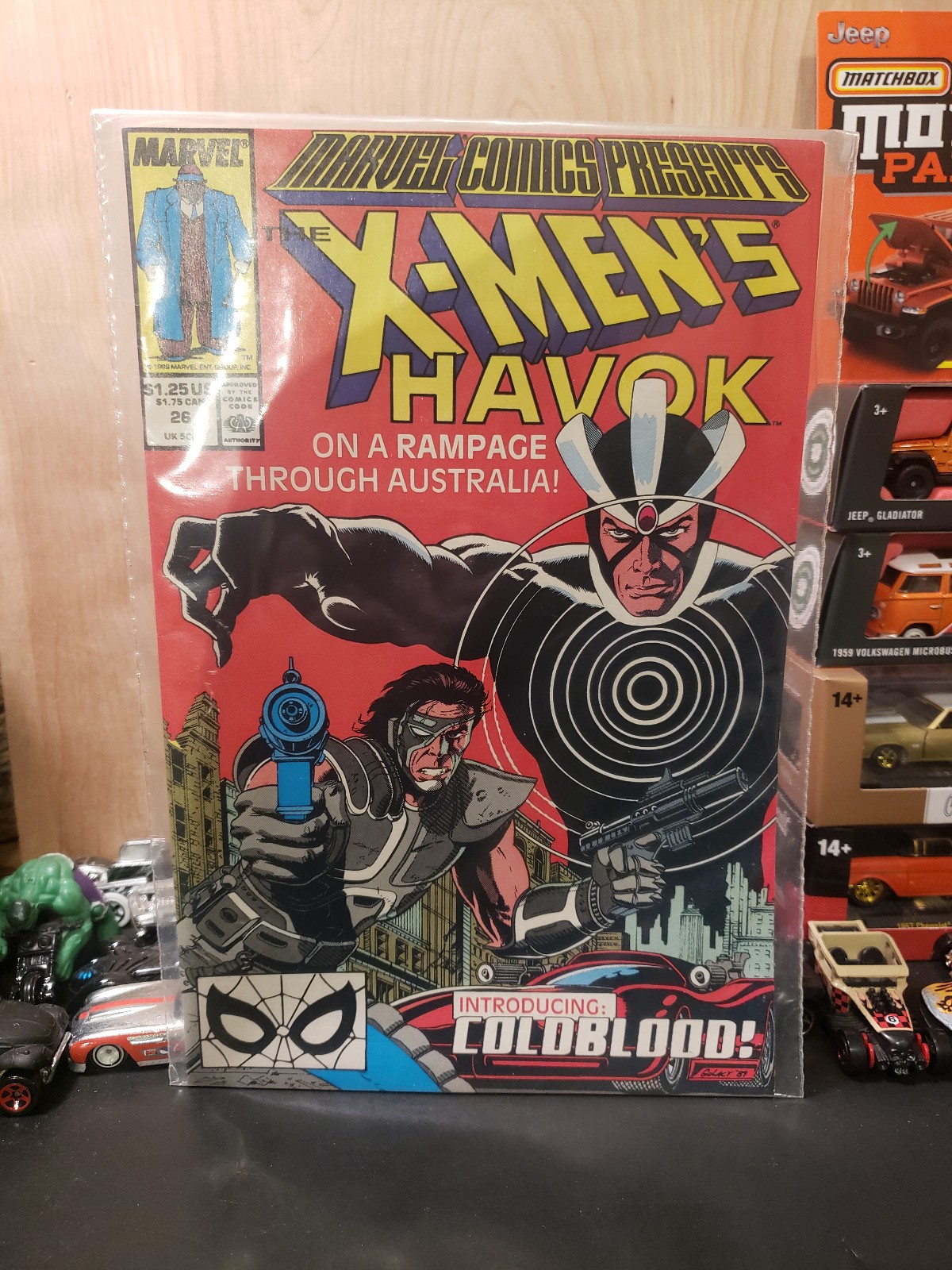 MARVEL COMICS PRESENTS X-MEN'S HAVOK 1st APPEARANCE COLF BLOOD *VG*