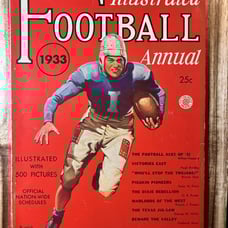 VTG Illustrated Football Annual 1933 The Football Aces of '33 No Label
