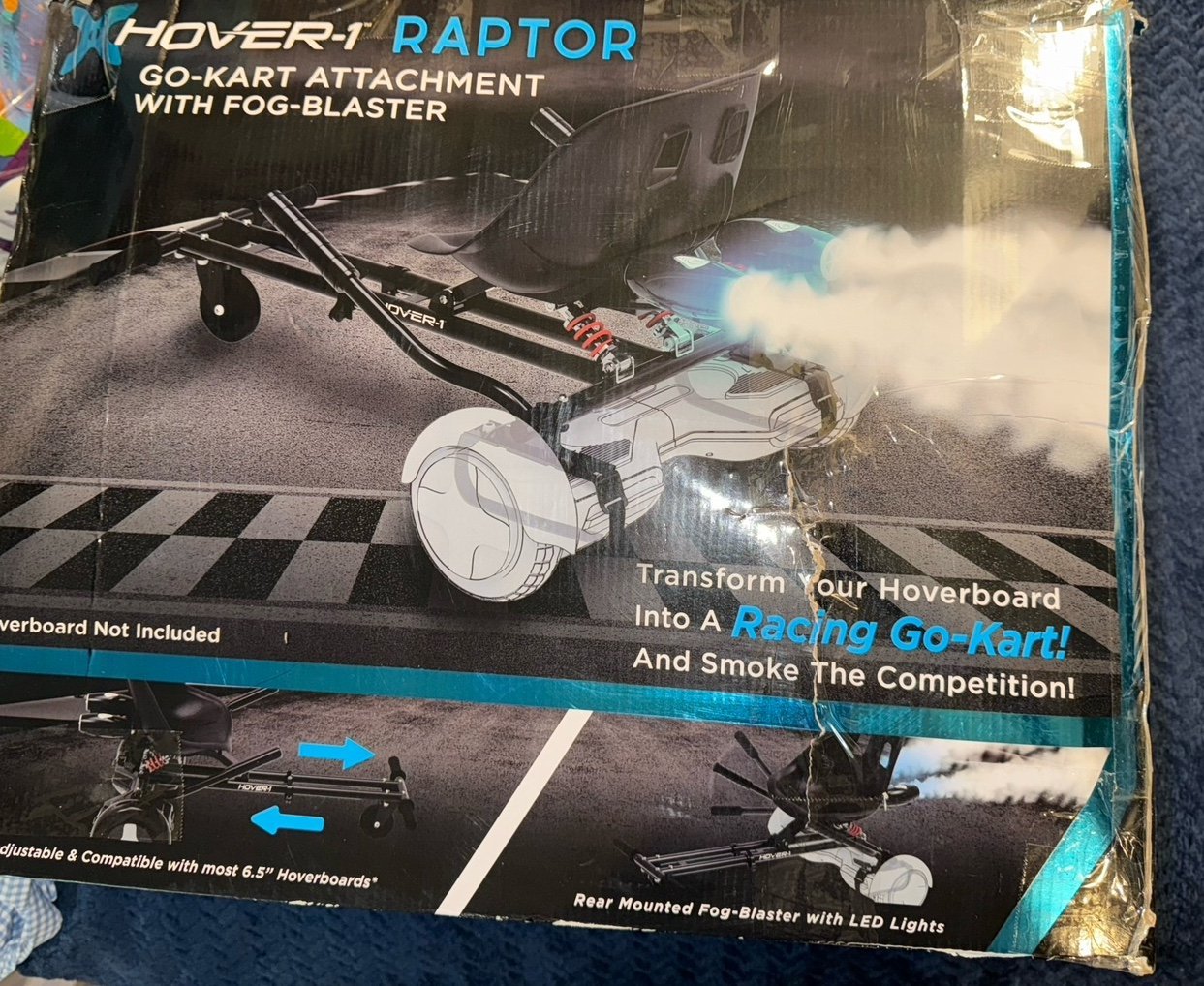 Hover board attachment