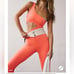 Free People Movement NWT! Orange Transcend Limits Onesie Size S