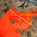 Free People Movement NWT! Orange Transcend Limits Onesie Size S