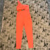 Free People Movement NWT! Orange Transcend Limits Onesie Size S