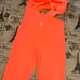 Free People Movement NWT! Orange Transcend Limits Onesie Size S