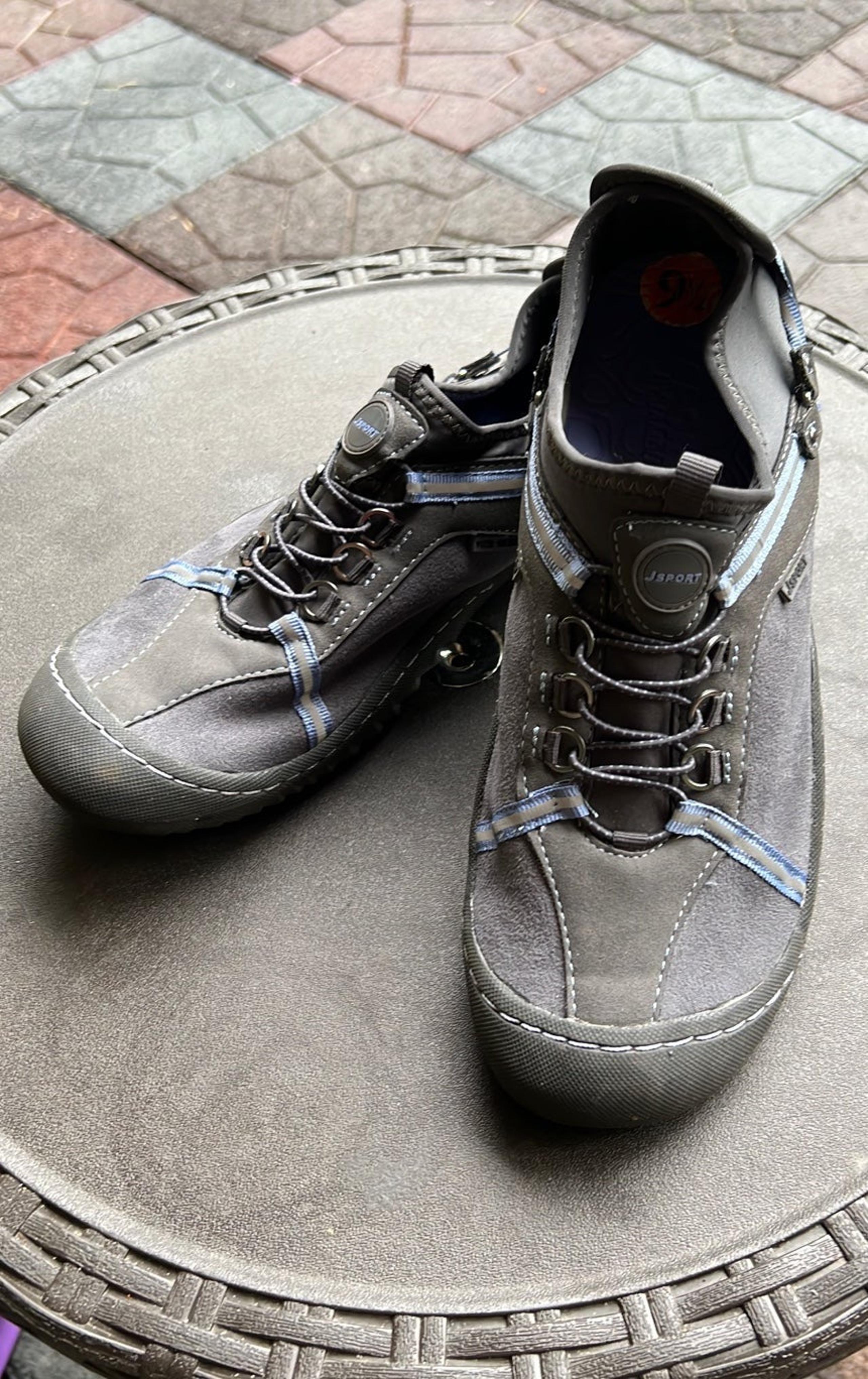 JSPORT BY JAMBU 9.5M Womens Navy 0.5" Platform Tahoe Ultra Wedge Sneakers