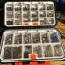 NEW Fishing Accessories Kit, Organized Fishing Tackle Box with Tackle Included