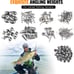 NEW Fishing Accessories Kit, Organized Fishing Tackle Box with Tackle Included