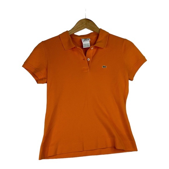 Lacoste Women's Pique Polo Shirt size 40