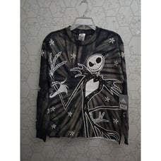 Men's The Nightmare Before Christmas Crew Neck Pullover Sweatshirt, Size XS