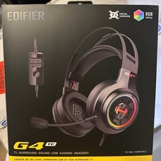 NWT EDIFIER G4 Gaming Headset 7.1 Surround Sound & Noise Canceling Mic
