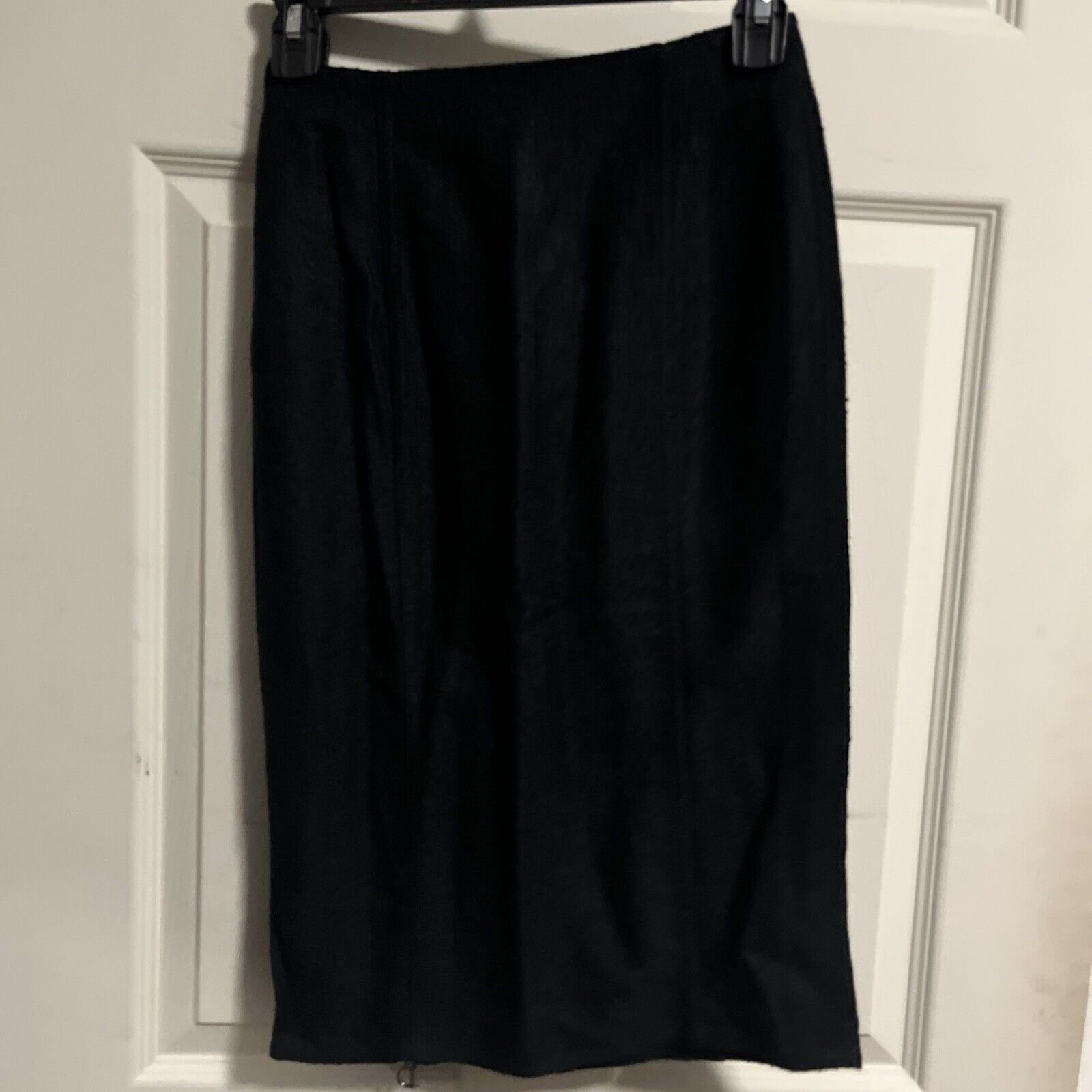Christian Dior Womens Silk Pencil Skirt Pockets Size 6 Peach Career Workwear
