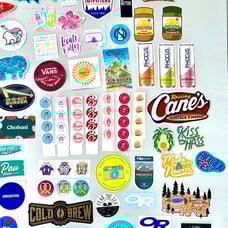 Brand sticker bundles