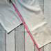 Mother High Waisted Egret Tunnel Vision Pleated Prep Faux Leather Pants Size 32