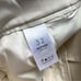 Mother High Waisted Egret Tunnel Vision Pleated Prep Faux Leather Pants Size 32