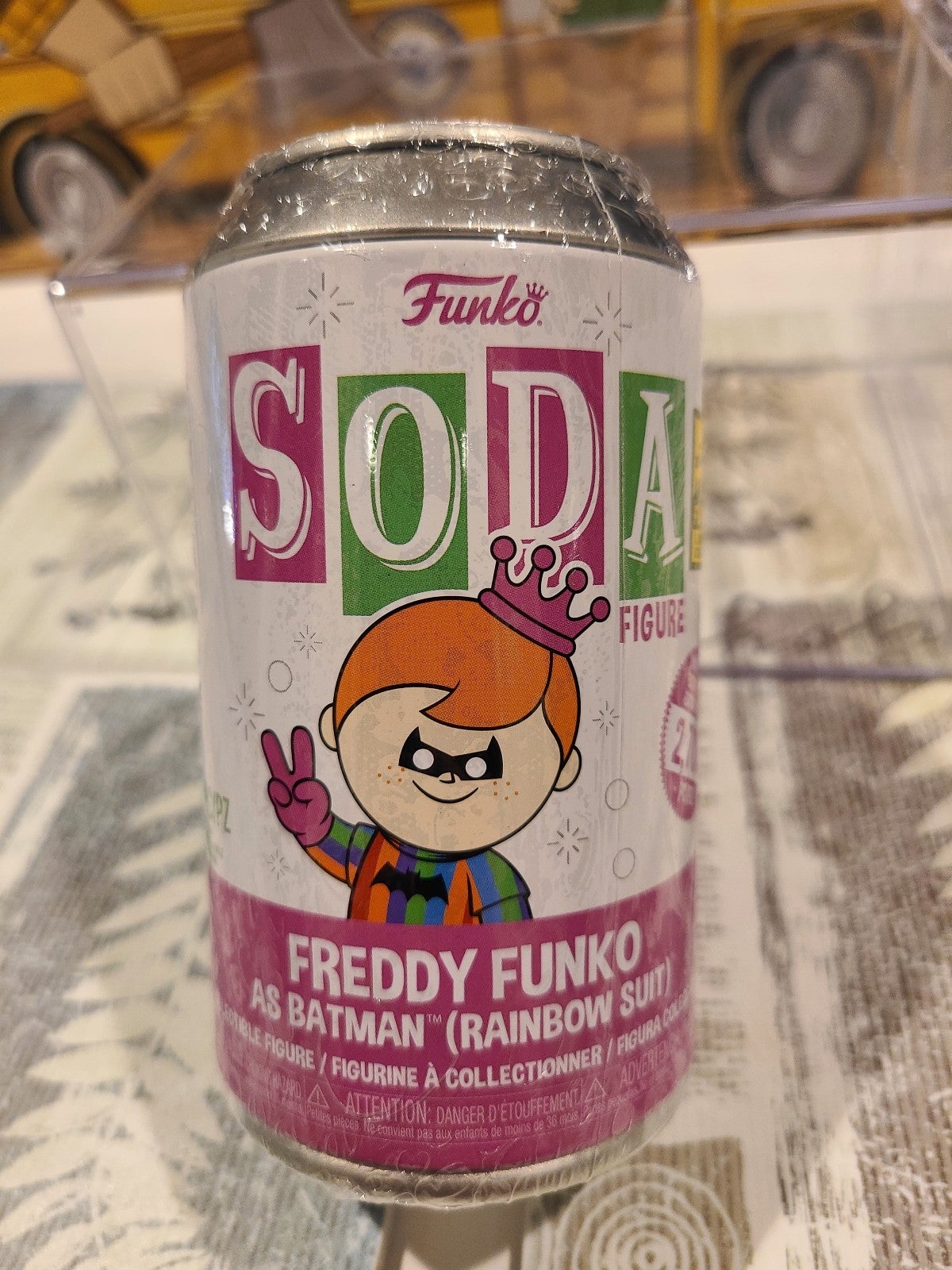 Funko Soda Freddy funko rainbow Batman fundays LE 2700