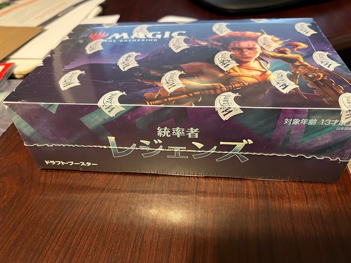 MTG Japanese Commander Legend draft booster box