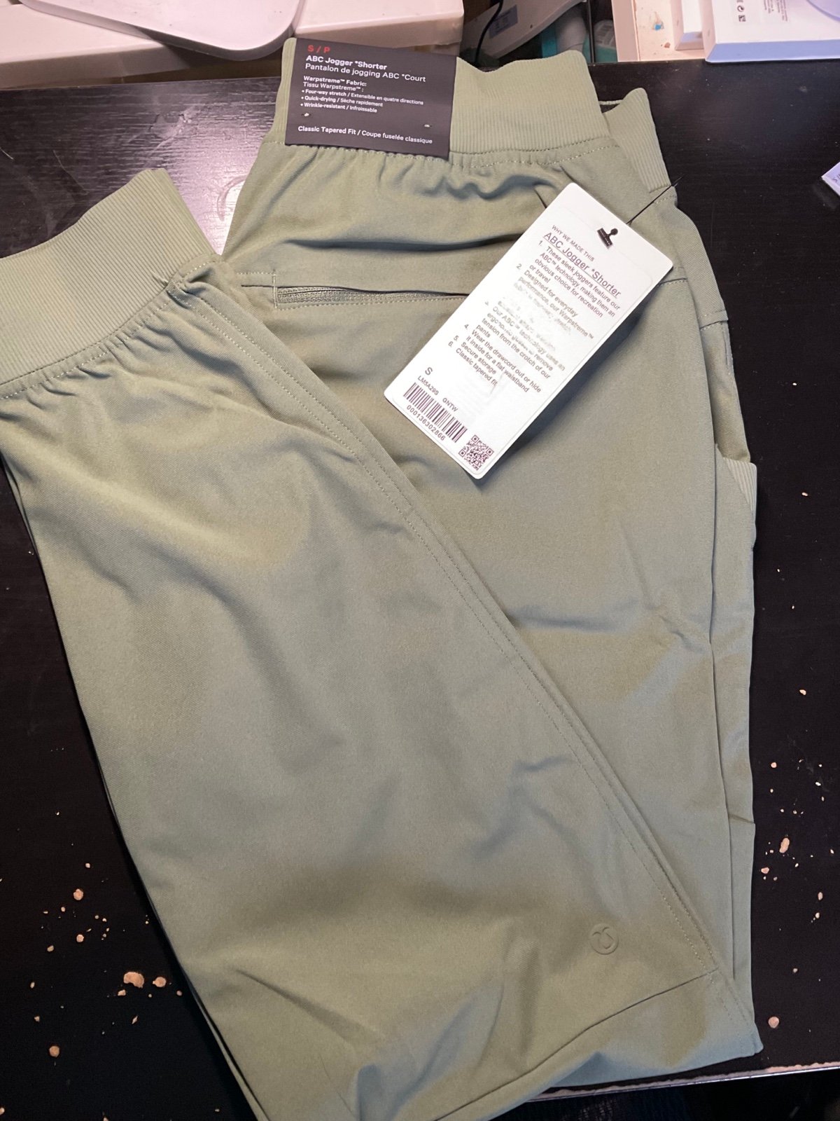 lululemon abc joggers size S men’s