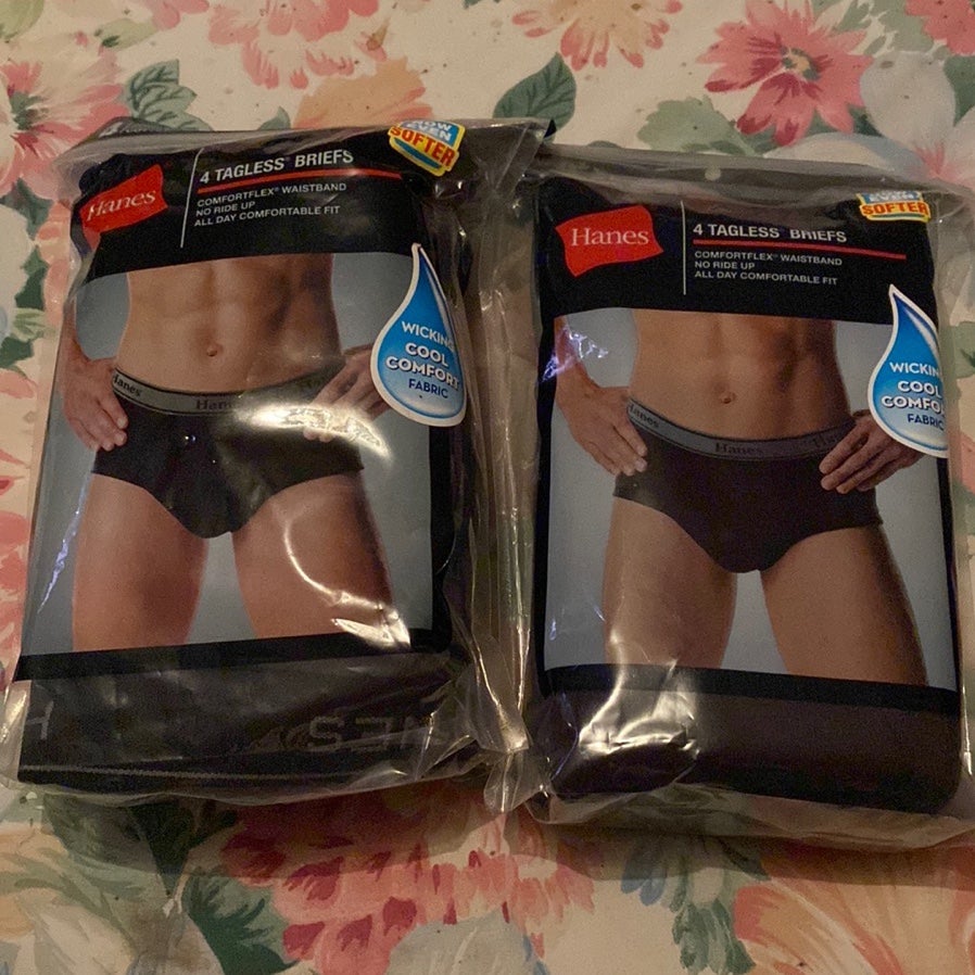 Men’s Underwear Lot Of Two Hanes Brief Packs