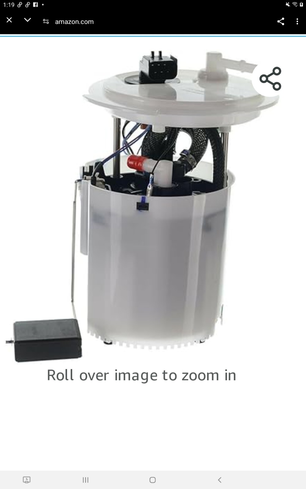 Fuel pump assembly with sensor for chrysler Pasifica 2004-2006 (20)