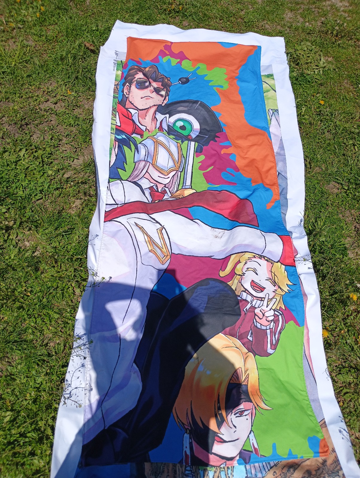 Naruto official convention banner 2020 8x3 1/2 rare item one of a kind