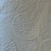 VTG Bates Heirloom Heritage Pattern Ivory Matelasse' Fringe 90X100 2 Spots EUC
