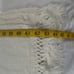 VTG Bates Heirloom Heritage Pattern Ivory Matelasse' Fringe 90X100 2 Spots EUC