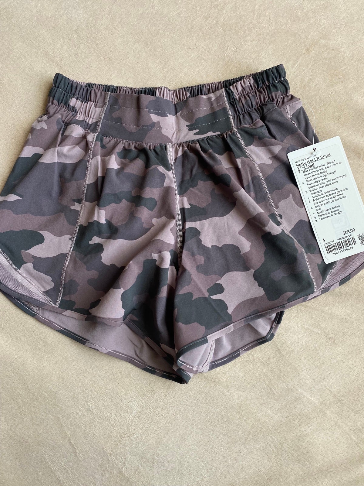 Lululemon Hotty Hot Shorts Heritage 365 Camo Misty Mauve 4