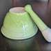 Le Creuset Palm Green Stoneware Mortar and Pestle